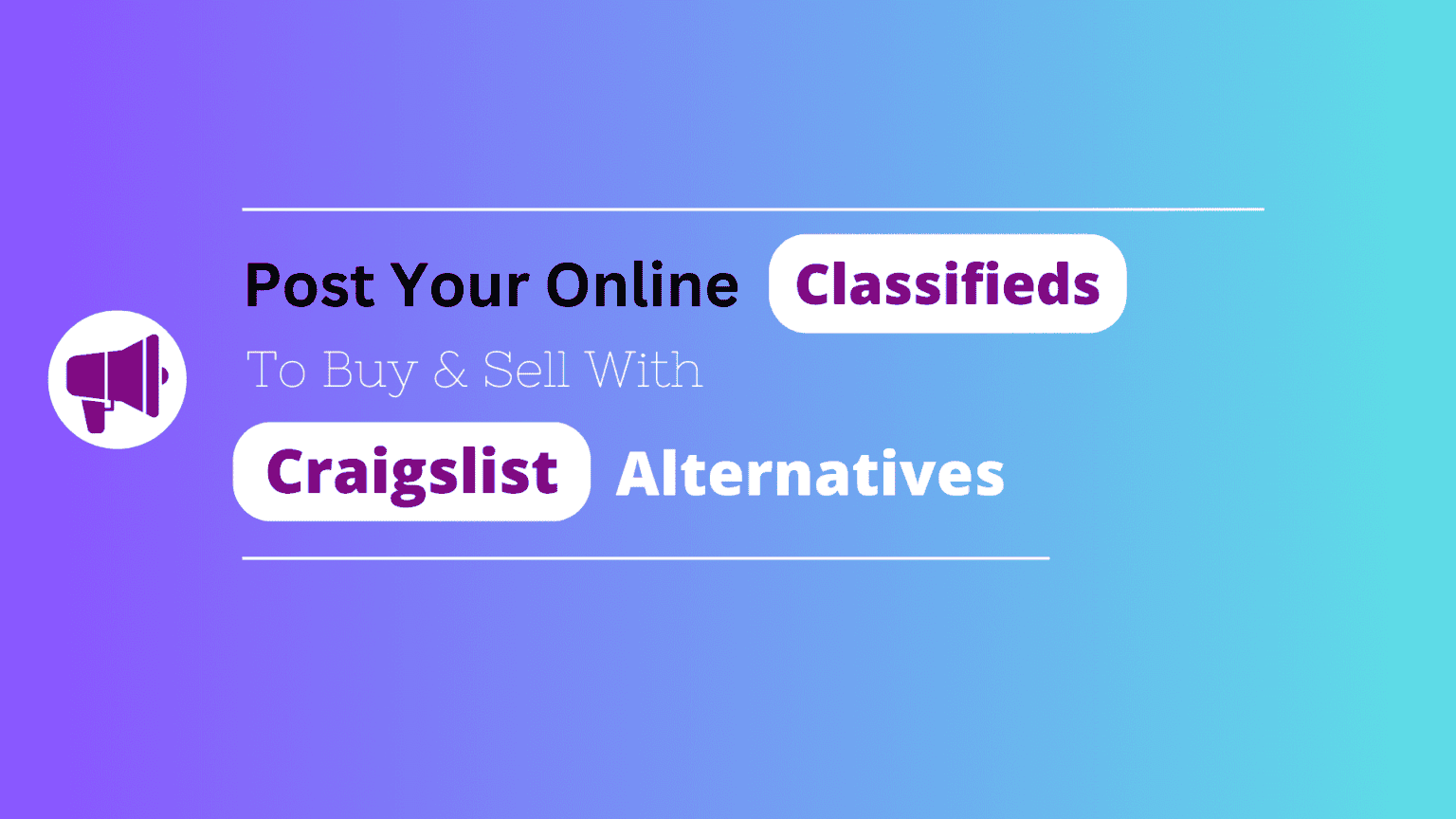 Top 50+ Craigslist Alternatives Websites List 2024