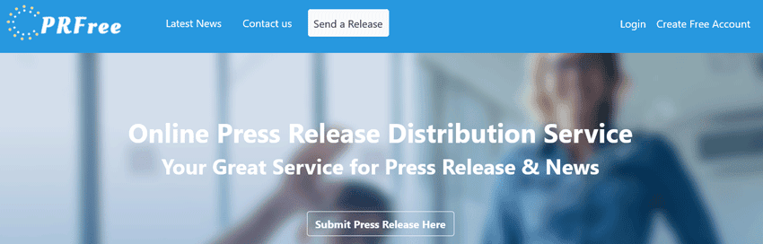 PRFree Submit Free Online Press Release