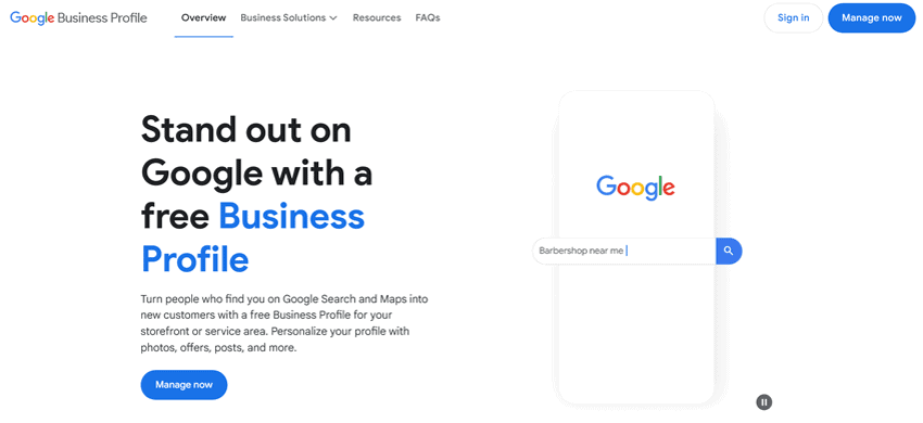 Google Business Profile Canada